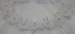 GIRLS COMMUNION FLOWER VEILS (006257F)